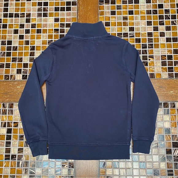 Ralph Lauren Interlock Quarter Zip Boys Pullover - Picture 8 of 10